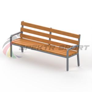 Купить Уличная скамейка со спинкой Дача в Большойкамени 