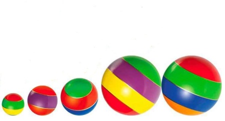 Купить Мячи резиновые (комплект из 5 мячей различного диаметра) в Большойкамени 